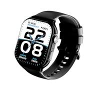 Plyisty Smart Watches for Men Women, 1.96 Inch High-Definition Display Bluetooth 5.4 Answer/Make Call Fitness Tracker IP68 with 50 Sports Modes (black)