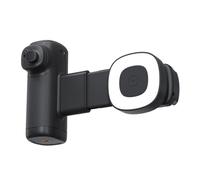 Plyisty Smartphone Camera Grip, One Button Rotation Phone Stabilizer with Bluetooth Remote, 3 Color Fill Light, Ergonomic Handle, Tripod Mount