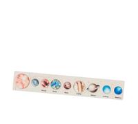 Plyisty Solar System Wooden Puzzle Educational Learning Toy for Kids, Inspiring Astronomy Exploration, 8 Planets Sun Moon, 40 * 7cm Size (#2)