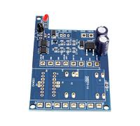 Plyisty Sound Preamplifier Board, Microprocessor Volume Control Module with Remote Adjustment for DIY Power Amplifier Headphone Amp, Dual Channel Input