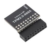 Plyisty TPM 2.0 Module with 11 Support, 18 Pin Security Chip, Platform Compatible, Suitable for Various Motherboards, Encryption Security Module