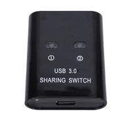 Plyisty USB 3.0 Switch, 2 in 1 Out Sharing Switch Box Fast Switching High Speed Transfer Plug and Play, with Multi System Compatibility, for OS X Printer