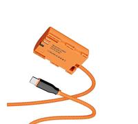 Plyisty USB C PD Dummy Battery for LP-E6/N/NH, 60W PD Power Adapter for R5 II/R6/5D IV/7D/80D/90D/XC10, Unlimited for Streaming & Time-Lapse