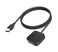 Plyisty USB Fingerprint Reader, Biometric Fingerprint Scanner for PC with 360 Degree Touch Fast Recognition, Support for 10 11 Hello (Black)