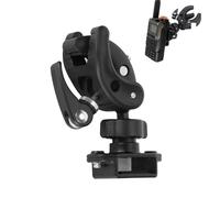 Plyisty Walkie Talkie Mount, Two Way Radio Holder, Motorcycle Radio Bracket, for UV5R CB Handheld Radio