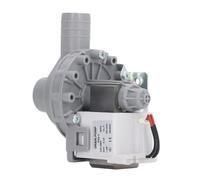 Plyisty Washer Drain Pump Motor, 30W Washing Machine Drain Pump Motor Built in Copper Coil, 20L Per Minute, Replacement Part for Resolving Issues