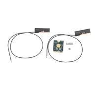Plyisty WiFi 6E Wireless Card - M.2 NGFF 4200Mbps 2.4/5/6GHz Tri Band with BT 5.2, Dual 8dBi Antennas Laptop Network Card for 10/11 & Linux (MT7902 Chipset)