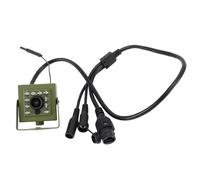 Plyisty Wildlife Camera, Indoor Outdoor Security Camera, Night Vision Camera for Birdbox, 2.4GHz WIFI Wide Angle Cam with 10 LEDs, for IOS, Android, LAN, Internet (IMX335 CMOS Sensor 5MP)