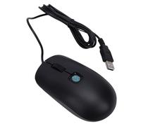 Plyisty Wired USB Mouse with Fingerprint Reader, 0.05s Authentication, 360° Recognition, Support 10 Fingerprints, Biometric Security Unlock Device, for 10 11 Laptop PC