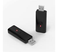 Plyisty Wireless Adapter for Controller Box Series X S, for Slim, Pro, Classic, Steam Deck, RasPi, ROG Ally X, Plug Play, Support Enhanced Features, Turbo, Remap (Black)