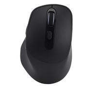 Plyisty Wireless AI Mouse, Bluetooth Note Taking Al Mouse Voice Recorder 152 Languages Translation Easy Control of 3 Devices for PC Laptop Tablet (Black)