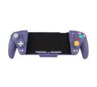 Plyisty Wireless Controller, One Piece Joypad with Mechanical Keys, RGB Lights, Adjustable Vibration, Macro Programming, for OLED (Purple)