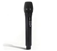 Plyisty Wireless Handheld Microphone, 2.4G Bluetooth Dynamic Mic with Sound Effects, Voice Changer, Noise Reduction, 6.35mm Jack, for Live Streaming, Music Recording