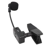 Plyisty Wireless Saxophone Microphone System, HIFI 2.4G Clip On Instrument Microphone, Brass Mic System Receiver for Band Performances Concerts