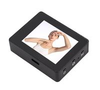 Plyisty Wireless Selfie Vlog Screen, Magnetic 2in for Video Recording for Mobile Phone Back Camera. Instantly Mirror Your Phone Screen to This Display (Black)