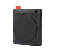 Plyisty Wireless Voice Amplifier with 2 Magnetic Lavalier Mics, Bluetooth USB Rechargeable Speaker for Classroom Meetings Teaching Yoga Speech (Black)