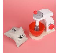 Plyisty Wooden Pretend Play Bread Maker Blender Kitchen Toy for Kids, Food Cognition Training Set for Above 3 Years Old (Garlic Cutter)