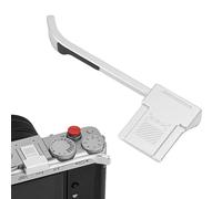 Plyisty X-E5 Thumb Grip with Shutter Buttons, XE5 Thumb Up Grip Rest Support Holder, Not Affect The Use of Buttons (Silver)