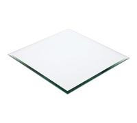 Plymor 10" Square, 5mm Thick Beveled Glass Mirror