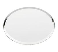 Plymor 2.5" Round, 3mm Thick Beveled Glass Mirror Circle, Pack of 6