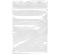 Plymor 2.5" x 3" (Pack of 100), 2 Mil Zipper Reclosable Plastic Bags