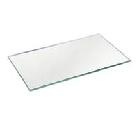 Plymor 3" x 5" Rectangle, 3mm Thick Non-Beveled Glass Mirror, Pack of 3