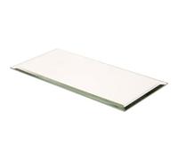 Plymor 3" x 6" Rectangle, 3mm Thick Beveled Glass Mirror, Pack of 2