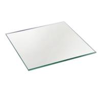 Plymor 4" Square, 3mm Thick Non-Beveled Glass Mirror