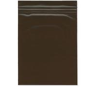 Plymor 6" x 8" (Pack of 100), 3 Mil Amber UV Zipper Reclosable Plastic Bags