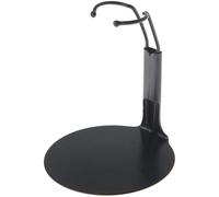 Plymor DSP-25B Black Adjustable Doll Stand, fits 4.5, 5, and 5.5 inch Dolls or Action Figures, Waist adjusts from 3 to 3.5 inches Around, Pack of 12