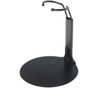 Plymor DSP-30B Black Adjustable Doll Stand, fits 6, 6.5, and 7 inch Dolls or Action Figures, Waist adjusts from 3.25 to 4 inches Around, Pack of 12