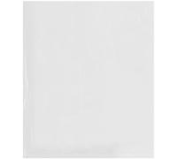 Plymor Flat Open Clear Plastic Poly Bags, 2 Mil, 10" x 12" (Pack of 100)