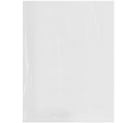 Plymor Flat Open Clear Plastic Poly Bags, 3 Mil, 6" x 8" (Pack of 100)