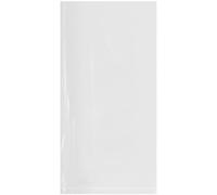 Plymor Flat Open Clear Plastic Poly Food Bags, 2 Mil, 4'' x 8'', Pack of 200