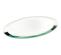 Plymor Oval 5mm Beveled Glass Mirror, 4 inch x 6 inch