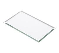 Plymor Rectangle 3mm Beveled Glass Mirror, 3 inch x 5 inch (Pack of 2)