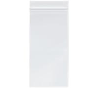 Plymor Zipper Reclosable Plastic Bags, 2 Mil, 4" x 8" (Case of 1000)