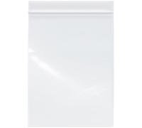 Plymor Zipper Reclosable Plastic Bags, 2 Mil, 6" x 8" (Pack of 200)