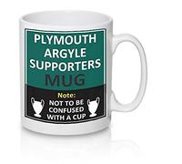 Plymouth Argyle Football Supporters Rival Team Joke Funny New and Easy Office Tea and Coffee Mug Gift