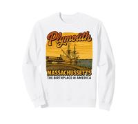 Plymouth MA Mayflower Birthplace of America Massachusetts Sweatshirt