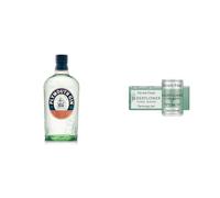 Plymouth Original Dry Gin 70cl & Fever-Tree Refreshingly Light Elderflower Tonic Water 150ml Cans (Pack of 24)
