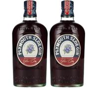 Plymouth Sloe Gin, 70 cl (Pack of 2)