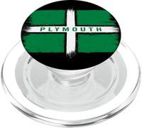 Plymouth UK or USA for Mayflower Day A Vintage Devon Flag PopSockets PopGrip for MagSafe