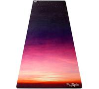 Plyopic All-In-One Hot Yoga Mat | Luxury Sweat-Grip Mat/Towel Combo | Non-Slip, Eco-Friendly Natural Rubber | Ideal for Yoga, Pilates, Bikram, Hot yoga, Workout and Exercise
