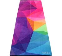 Plyopic All-In-One Hot Yoga Mat | Luxury Sweat-Grip Mat/Towel Combo | Non-Slip, Eco-Friendly Natural Rubber | Ideal for Yoga, Pilates, Bikram, Hot yoga, Workout and Exercise