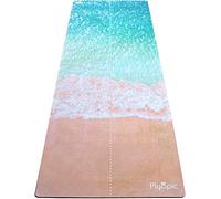 Plyopic All-In-One Hot Yoga Mat | Luxury Sweat-Grip Mat/Towel Combo | Non-Slip, Eco-Friendly Natural Rubber | Ideal for Yoga, Pilates, Bikram, Hot yoga, Workout and Exercise Beach Face