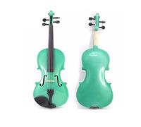 Plywood Green Violin Basswood Plate Student Violin 4/4 3/4 1/2 1/4 1/8 1/16 Violin (Color : 1/16)