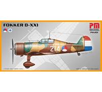 PM Model PM201 1:72 Re-issue Fokker D.XXI with wheels