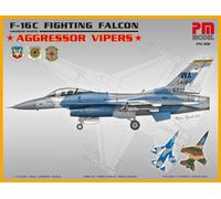 PM Model PM302 1:72 F-16C Fighting Falcon Aggressor Vipers Kit