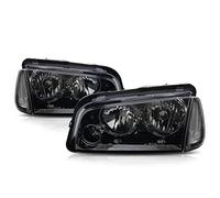 PM PERFORMOTOR PMHL-DCHA-0610-4P-OH-SC Smoke Lens Headlights Replacement [Compatible with 06-10 Dodge Charger]